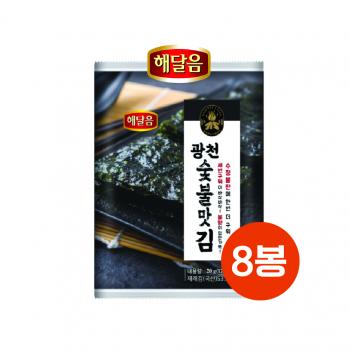 광천 숯불맛김 전장 (숯물맛김전장 8봉)